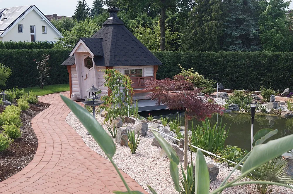 Gartenarbeiten Beispiel Privathaus