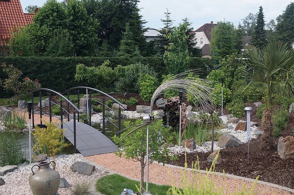 Gartenarbeiten Beispiel Privathaus