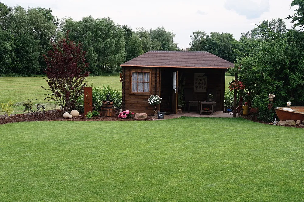 Gartenarbeiten Beispiel Privathaus