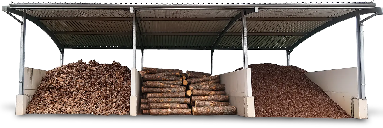 Verkauf von Materialien auf dem Betriebshof