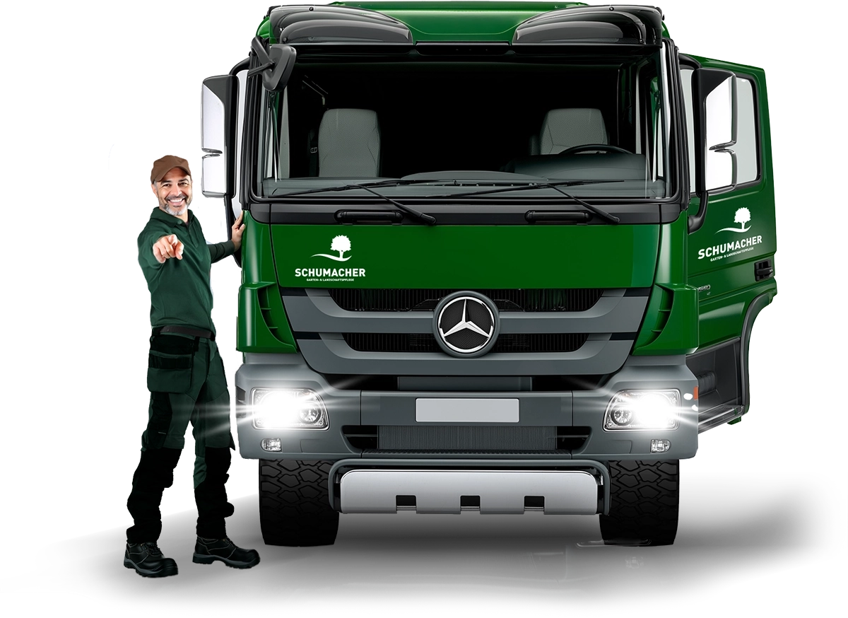 Arbeiten bei Schumacher Garten- und Landschaftspflege. Wir suchen Sie!