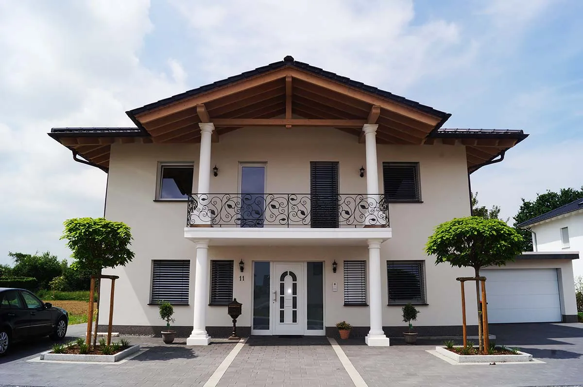 Privatgartenbeispiel